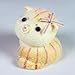 Handmade Taba Squishy Cat Baby Toy - Realistic Silicone Fidget Toy, Ultra-Soft Mochi Sensory Stress Relief, Cute Animal Anxiety Companion (Orange)