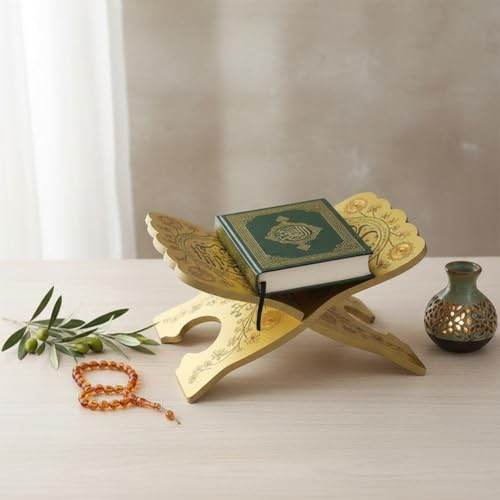 Support coranique en bois, cadeau idéal pour musulmans - 6