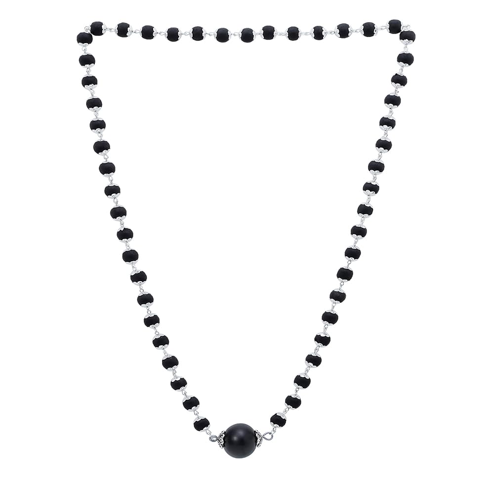 Divine Hindu Karungali Mala - Ebony Wood Prayer Beads -9 Divine Hindu Karungali Mala - Ebony Wood Prayer Beads -9