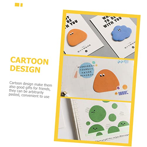 4 Pièces note collante et marqueurs de page lignés pour bureau