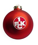  Brauns 1. FC Kaiserslautern Weihnachtskugeln Logo 4er-Set, rot, 18084