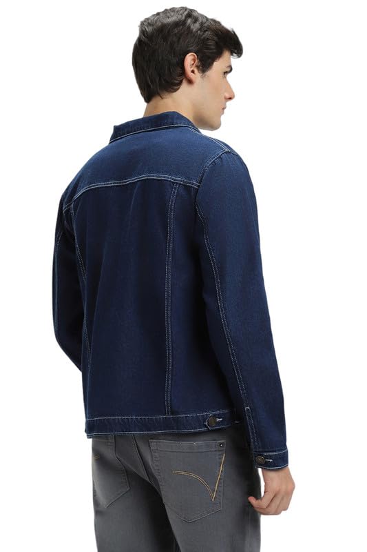 Image of DENNIS LINGO Cotton Men's Standard Length Denim Jacket