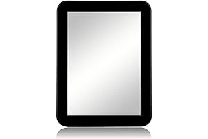 Magnetic Locker Mirror, 5x7 Real Glass Small Mirrors for Locker