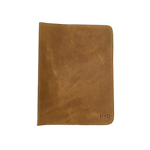 Image of Hide & Drink, Journal Cover Compatible with Moleskine XL (7.5 x 9.75 in) with Strap, Refillable Case, Personal Planner, Full Grain Leather, Handmade Office & Work Essentials, Single Malt Mahogany