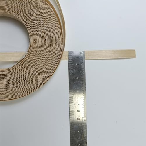 Ebpsneer BIRCH-13-15M Wood Veneer Edge Banding Strip 1/2 Inch X 50Ft,Preglued Iron thumb #7
