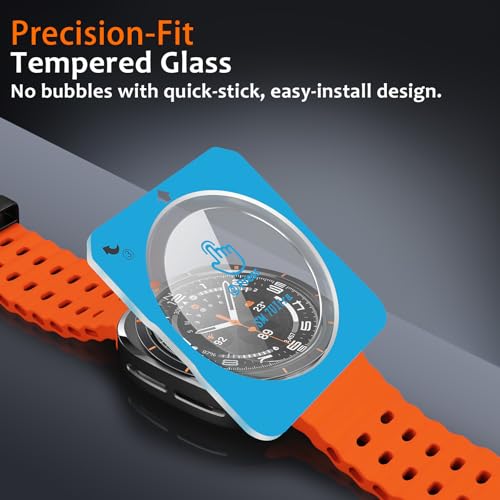 Carcasa resistente para Galaxy Watch Ultra que absorbe golpes extremos 4