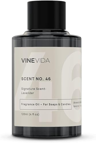 Miniatura 1138 de VINEVIDA [4 onzas] Aceite de fragancia de madera de teca de caoba para fabricación de velas y fabricación de jabón, aromas de velas prémium para