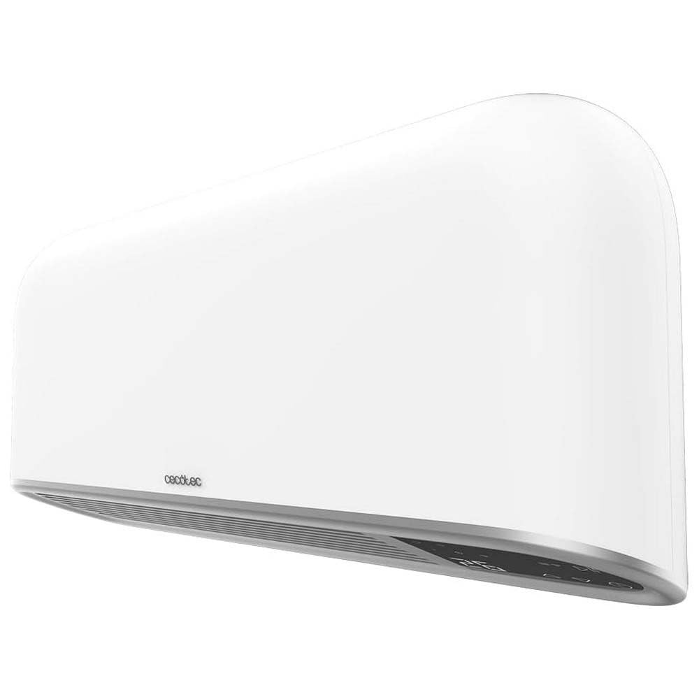 Cecotec Scaldabagno Ceramico ReadyWarm 2000 Max Box Ceramic Connected. 2000 W, Display LED, Termostato Regolabile, Controllo via Wifi, Protezione IP22, Timer, Protezione da Surriscaldamento