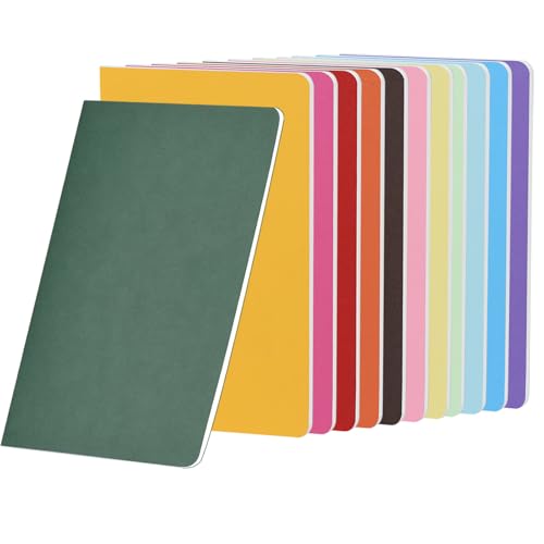 ZCZN A5 Blank Notepad, 12 Pieces Notepad, 30 Sheets, Notebook for Office and School, 12 Colours ZCZN A5 Blank Notepad, 12 Pieces Notepad, 30 Sheets, Notebook for Office and School, 12 Colours