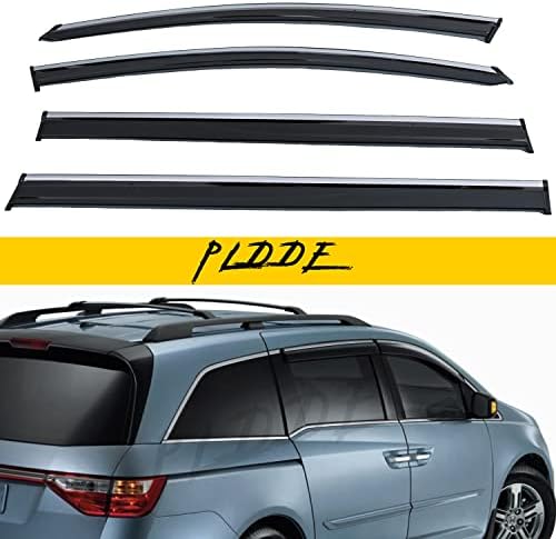 Charismatic Racing Concepts Smoke Tint Window Visors For Ford Flex 2009-2014 – 4-Piece Set - View #3