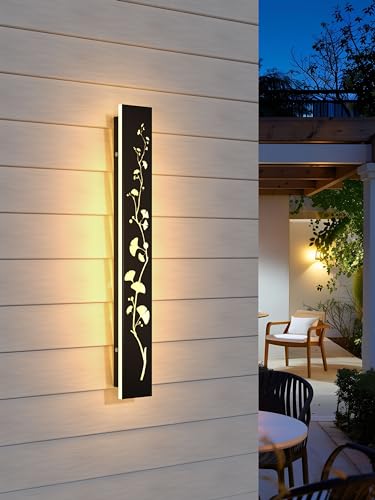 Applique extérieure longue étanche IP65 pour sécuriser un escalier sombre
