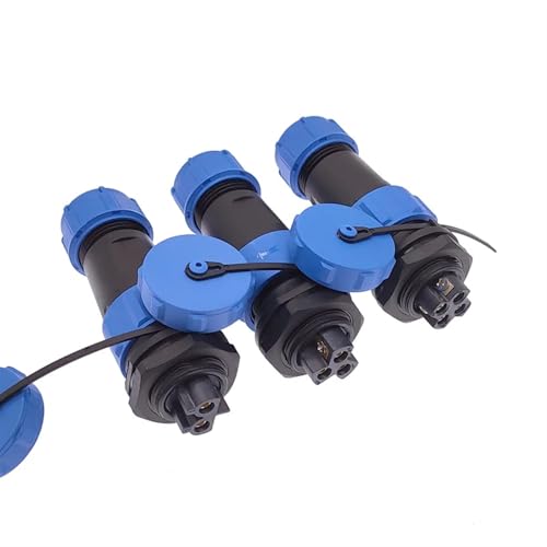 Conectores IP68 para cableado exterior enchufe de aviación de tornillo 5