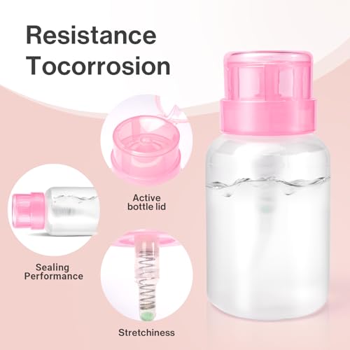 Image of MelodySusie 1050PCS Lint Free Nail Wipes Kit, White Gel Nail Polish Remover Set with 1PCS Acetone Pump Dispenser Bottle 220ml for Professional Soak Off Gel Polish Remover