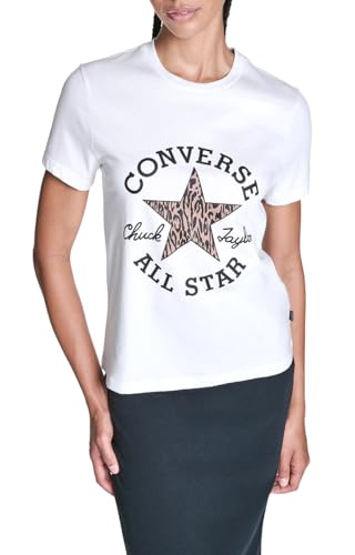 Converse Womens Chuck Taylor All Star Logo T-Shirt White XL