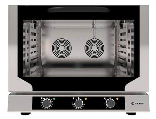 HENDI Kombidämpfer Control Für 11x GN1/1 – Heißluft-Dampfbackofen Bis 270°C, 400V/15,4kW, Edelstahl HENDI Control Kombiofen