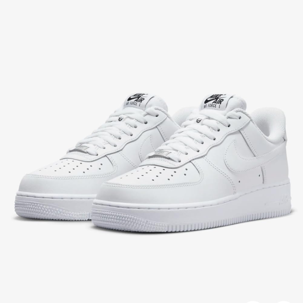 Nike Air Force 1 '07 EasyOn Women's Shoes (DX5883-100,White/White-White) Size 12