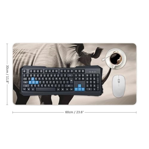 Desk Pad grande diseño animal de Sudáfrica white miniatura 2
