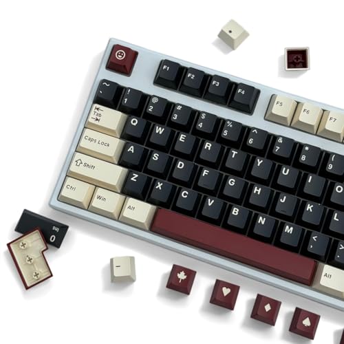 Touches Cherry Profil pour Clavier Mécanique ANSI Résoudre Problème Compatibilité Lot 163 Keycaps