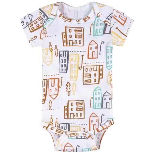 Image of Onesies Brand Baby Boys' 8-pack Short Sleeve Mix & Match Bodysuits