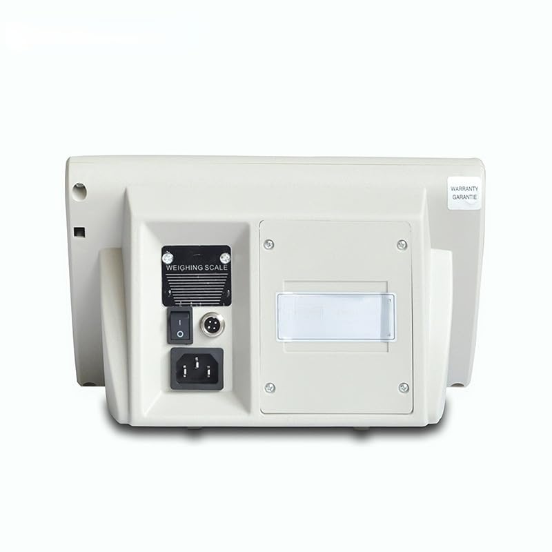 61kg Capacity 0.01kg Precision Industrial Weighing Scale with 400x500mm Platform, LED Display, Rechargeable Battery - XY-60E Model for Businesses, Warehouses, and Laboratories
