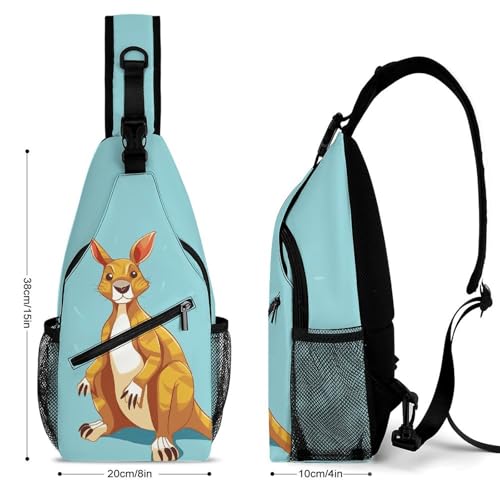 Mochila urbana bolsa tipo sling para senderismo y viaje miniatura 2