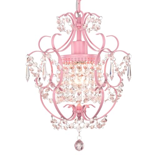 Pink Chandelier for Bedroom