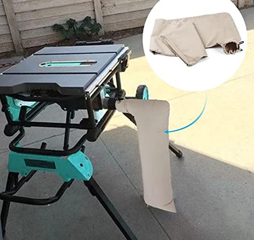 Table Saw Dust Collector Bag Compatible With Bosch/Dewalt/Makita/Ryobi/Craftsman/Porter Cable/Rigid/Metabo/Kobalt/Skilsaw/Delta 10" Tablesaws With 2.5" Dust Port #TOP3