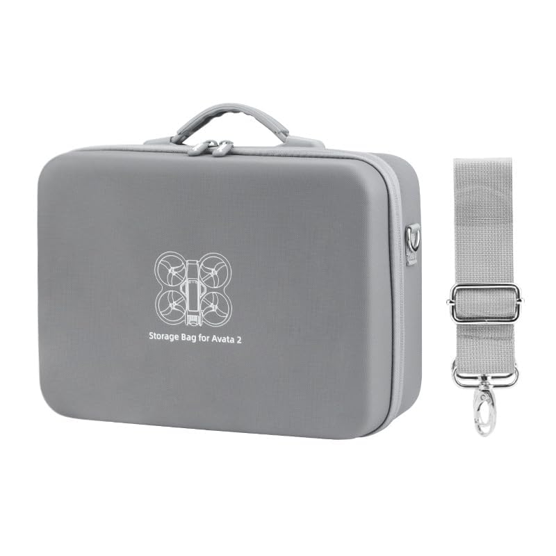 Hard Case for DJI Avata 2 Drone/Fly More Combo/Waterproof Carrying Case for Avata 2/Protective Case for DJI Goggles 3 & RC Motion 3 Accessories with Adjustable Shoulder
