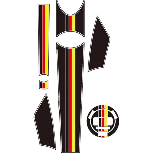 Protection de réservoir moto pour BMW R NineT 2014-2018 antidérapante noir