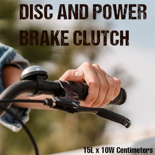 Image of Aluminium Enhace Your Bicycle's Braking Performance with Durable Black Disc and Power Brake Clutch /Lever Set for All Bicycless 2024