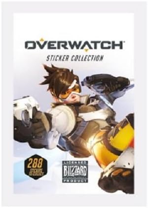 Overwatch 10x Blizzard Entertainment Sticker Collection Packs (10 sealed packs)