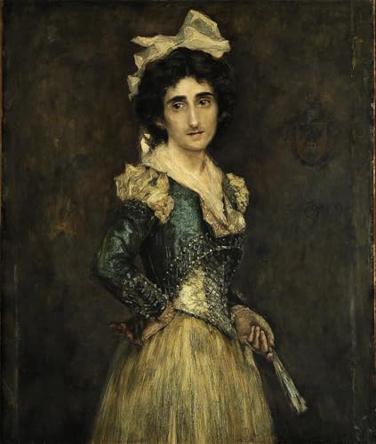 Portrait de Maria Luisa Fortuny Poster Déco pour Sublimer un Salon Cosy