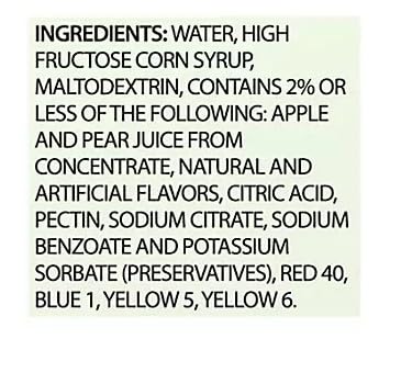 Assorted Italian Ice Flavors, Fat-Free & Gluten-Free, Freezer Popsicles, 2oz (90-Pack)