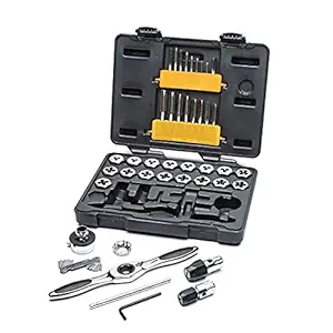 40 Pc. Tap & Die Drive Tool Sets - 40pc metric tap & die set