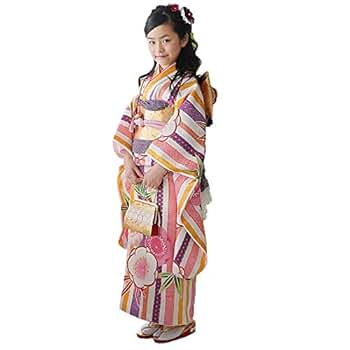 七五三　着物　セット　三才用　女の子 七五三 着物 7歳 ブランド 四つ身着物セット Shikibu Roman 式部