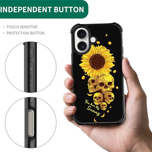 Coque iPhone Nmasd Jaune Skelton MagSafe rigide antichoc - 4
