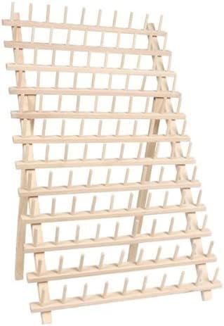 Amazon.com: Threadart 120 Spool/Cone Wood Thread Rack 3