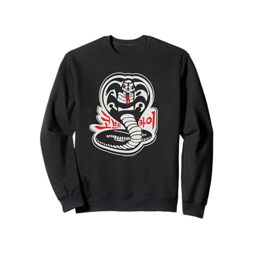 Cobra Kai Karate Dojo South Korea Snake Logo Sekai Taikai Sudadera