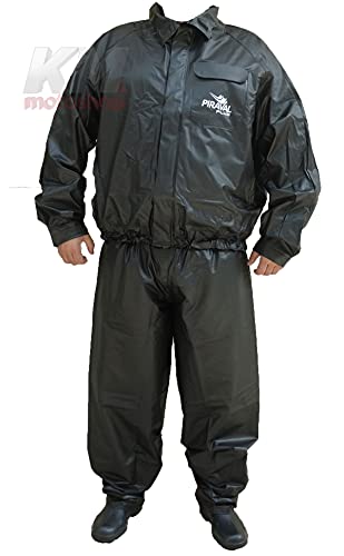 Capa De Chuva Para Motoqueiro Pvc Impermeavel Piracapas c/bolso M
