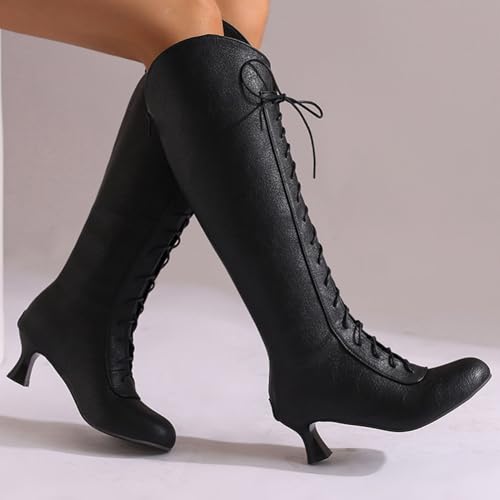 Bottes gothique et victoriennes à lacets PAYDVOIER pointure 41 - 4