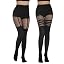 Black-suspender/Striped