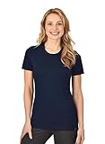  Trigema T-Shirt Camiseta, Mujer, Azul Marino, XL