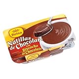 postres reina  REINA natillas de chocolate con bizcocho pack 4 unidades 125 gr