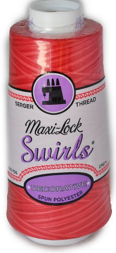 Maxi Lock Hilo para remalladora Watermelon Sorbet 53-M52 miniatura 1