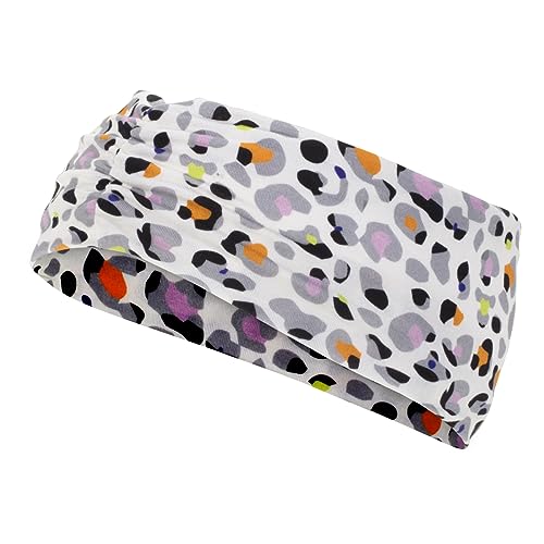 Bandeau en cellulose de bambou Fashy imprimé léopard coloré haut de gamme
