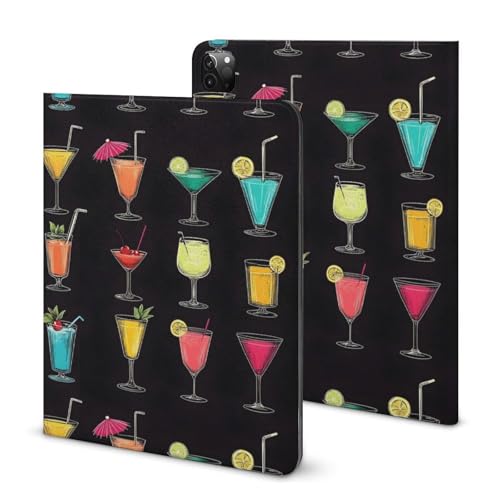 Coque iPad Pro 11 fine et colorée pour travailler en terrasse de café avec style