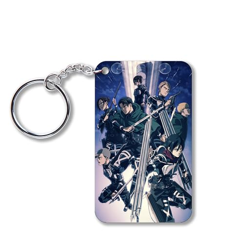 Image of Premium AOT Key chains for Anime Fans, for Gifting, Bike, Scooty, Car Key Chain