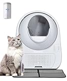 CATLINK 2025 Upgrade Automatic Cat Litter Box Self Cleaning for Multiple Cats with Mat, Double Odor Removal, Cat Litter Box for Cats from 3.5～22 lbs