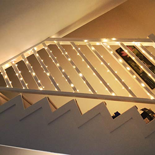 Lepro Fairy Lights Plug in, 10m 100 LED Copper Wire Fairy Lights, 33ft Warm White Christmas Tree Lights, Fairy String Lights Mains Powered for Christmas Decorations, Bedroom, Party, Wedding and More - Image 4