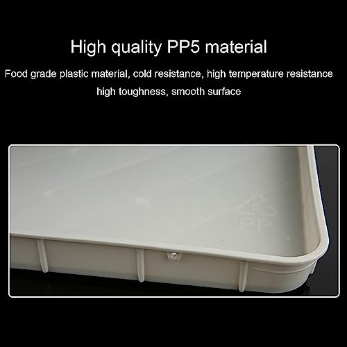 Bandeja de goteo de aire acondicionado con tubo de drenaje, bandeja de drenaje de CA 1-2P para recoger condensado, material PP5